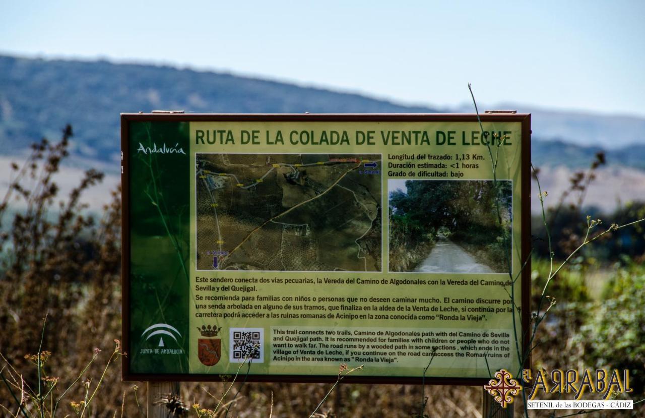 Casa Cueva El Arrabal Villa Setenil De Las Bodegas Eksteriør billede